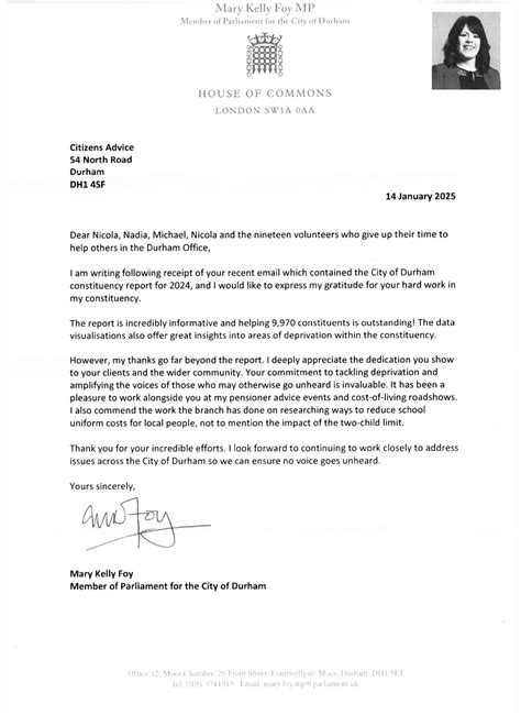 Sample Emotional Thank You Letter 9