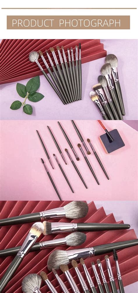 Ready To Ship Manufacture High Quality Cosmetic Brush Kits Animal Hair