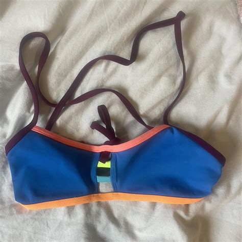 Jolyn Bikini Top Barely Used And Runs Small Depop