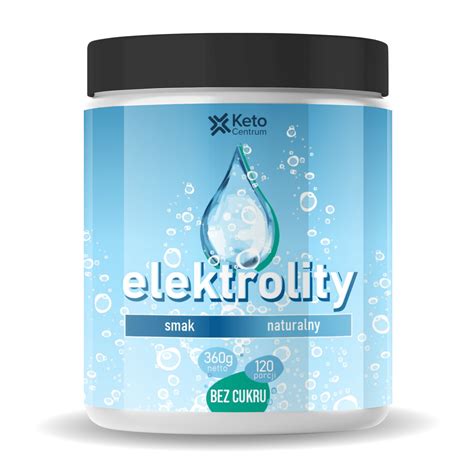 Elektrolity Bez Cukru i Słodzików - 360g - Keto Centrum