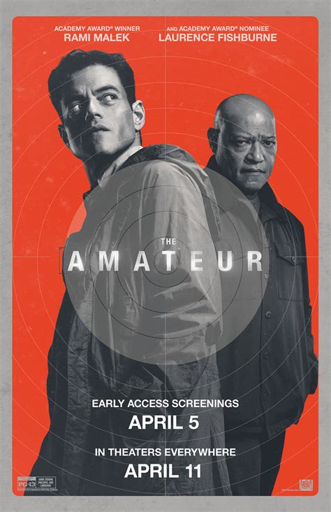 The Amateur Tickets On Sale Featurette TV Spots And Posters
