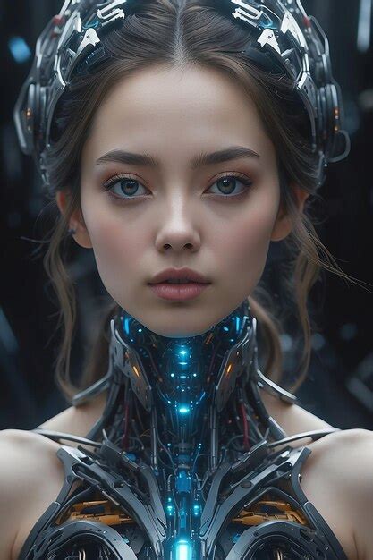 Premium Photo Detailed Portrait Amazing Girl Cyberpunk Futuristic