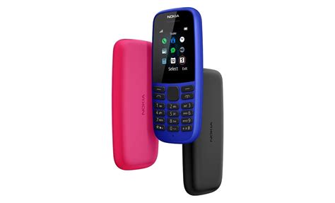 Nokia представила два новых кнопочных телефона