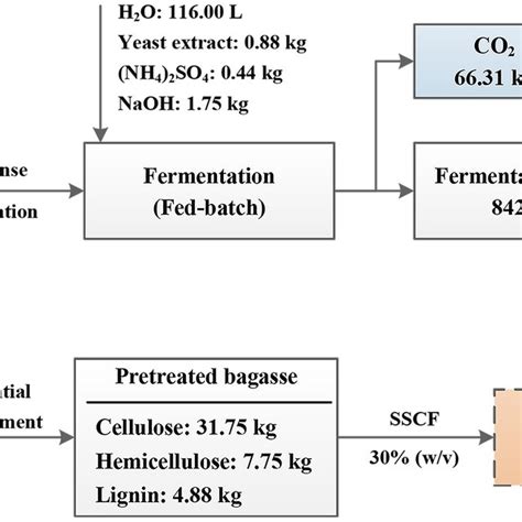 Overall Mass Balance Of Fuelethanol Fermentation Of Sugarcane Refinery