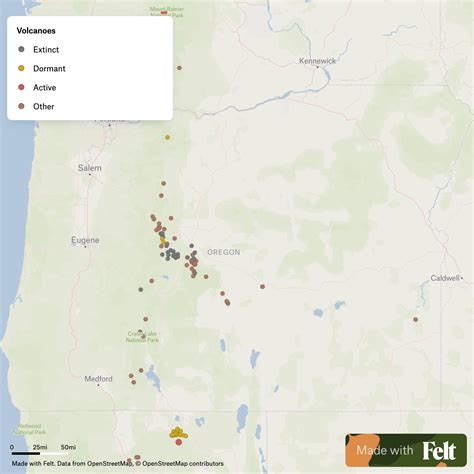 Volcanoes In Oregon