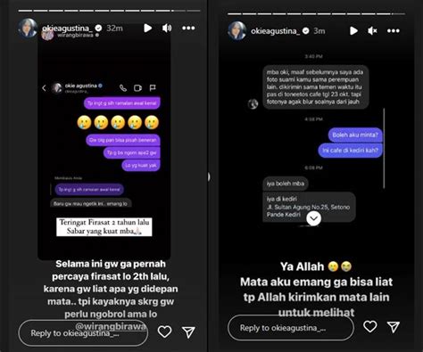 Okie Agustina Ungkit Firasat Lama Saat Foto Wanita Cantik Diduga Teman