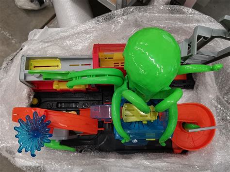 Autodráha Hot wheels city ultimátní myčka s chobotnicí Aukro