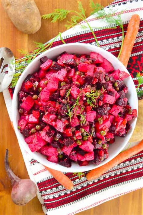 Vinegret Salad Russian Beet Potato Salad Artofit