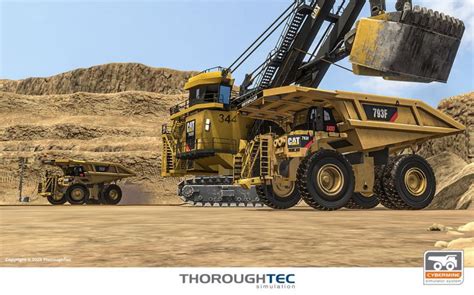Cyberminehaultruckcat 793f Simulatorgetting Loaded 1 Thoroughtec