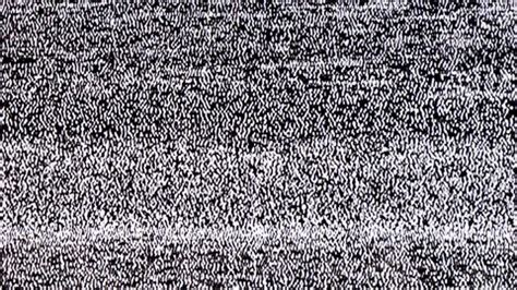 tv static noise glitch effect stock video pond