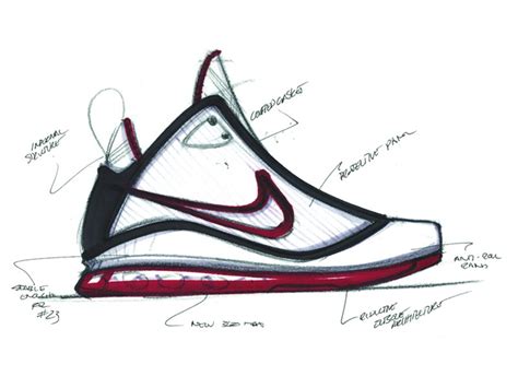 Basketball Shoes Drawing at GetDrawings | Free download