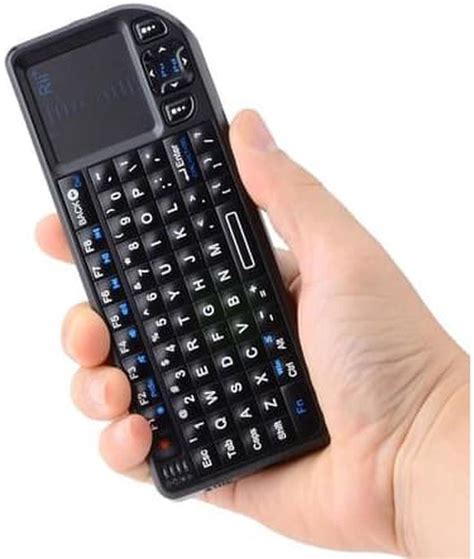 RT-MWK01 Mini Handheld Rechargeable 2.4GHz Wireless Keyboard with ...