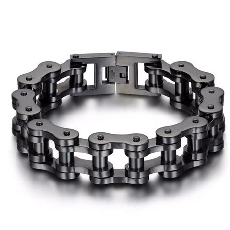 Bracelet Cha Ne De Moto Pour Homme Lourd Et De Qualit