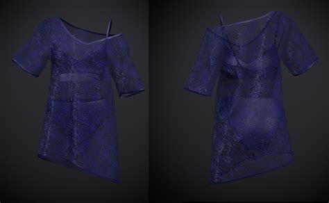 D Model Female Sexy Swimsuit Outfit Bikini And Sheer Top Turbosquid