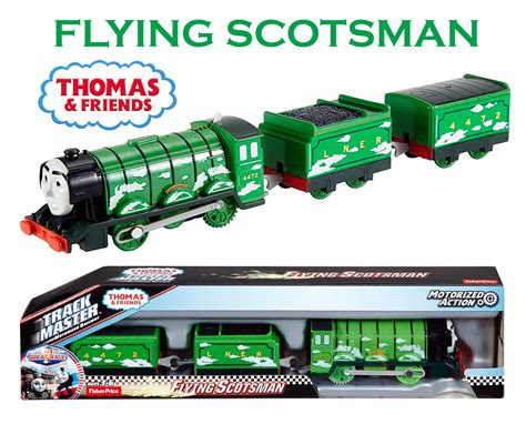 Fisher Price Thomas And Friends Trackmaster Flying Scotsman Train New ...