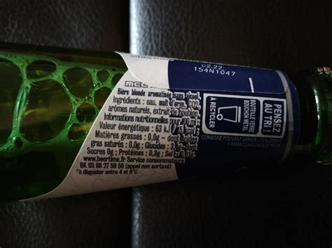 Bière Lager Blonde sans alcool 1664 Brasserie Kronenbourg 250 ml