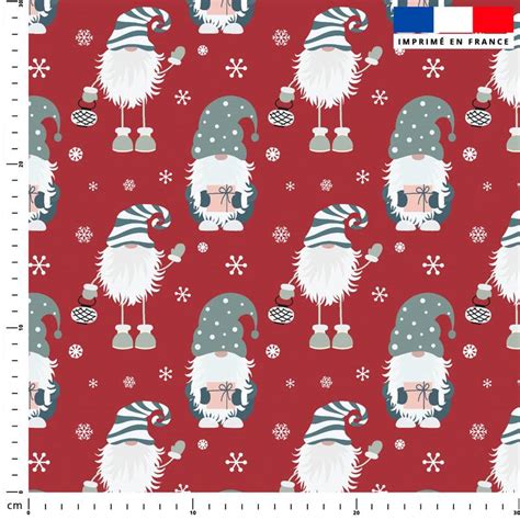 Kit D Coration De Noel Motif Lutin De No L Tissus Price Mati Re