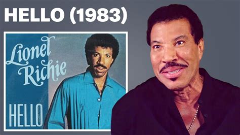 Lionel Richie Hello Lyrics English