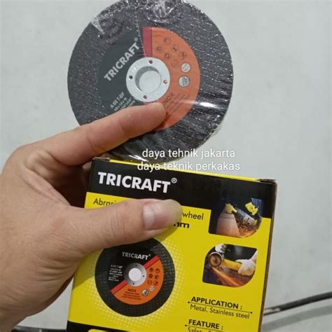 Jual Tricraft Batu Grenda Potong Besi 4in X 1 Cutting Wheel 4in X 1 0