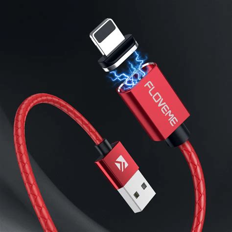 Cabo De Carregamento Magn Tico Floveme Para O Tipo C Micro Cabo Usb