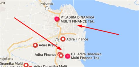 info alamat adira terbaru adira finance syariah kabupaten sidoarjo