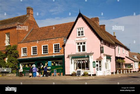 The Essex Rose tearoom Dedham Essex England Stock Photo - Alamy