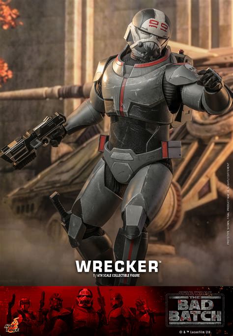 Hot Toys TMS 99 Star Wars The Bad Batch Wrecker Hot Toys Complete Checklist