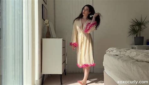 Try On Haul Transparent Robe K Beige Robe See Through No Bra Nude Youtube Video