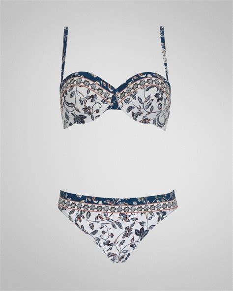 Sunflair Olympia Frivolity Bandeau Bikini White Style Lingerie And Leisure