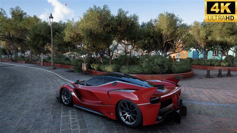 Driving Ferrari Fxx K Logitech G Forza Horizon K