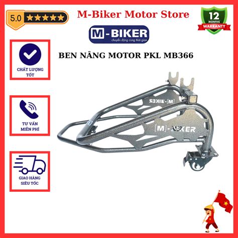 Ben nâng xe Moto PKL di chuyển có khoá bánh cố định dùng cho các dòng sport naked classic mã
