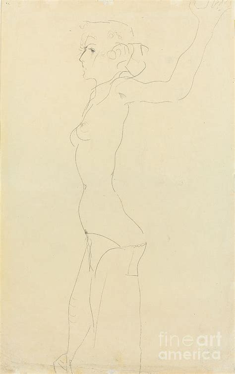 Female Nude Madchenakt Drawing By Egon Schiele Pixels