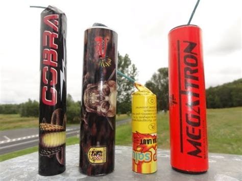 Neuer Polenböller Megatron *** Vergleich - YouTube