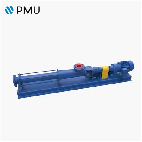 Progressive Cavity Pump In Bearing Block Design Construction Small