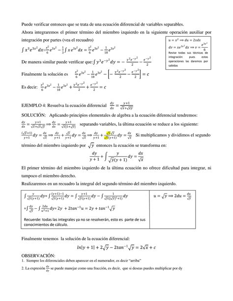 Solution Conceptos B Sicos De Las Ecuaciones Diferenciales Studypool