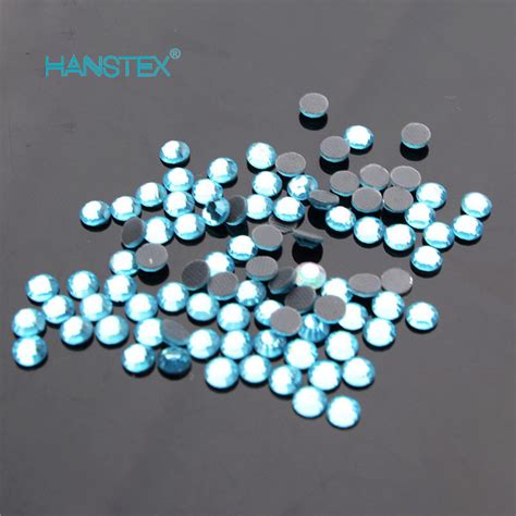 Wholesale Ss Ss Hot Fix Crystal Flat Back Rhinestone Bulk Flatback Glass Hotfix Stone For