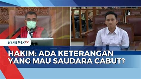 Eliezer Konsisten Tidak Mengubah Keterangan Saat Diperiksa Sebagai