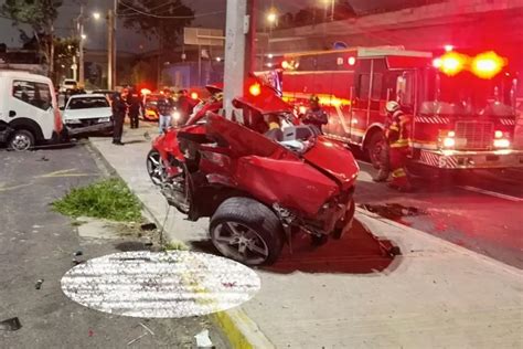 Filtran video de fatal accidente que dejó un muerto y un herido con la