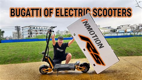 Bugatti Of Electric Scooters Inmotion RS Unboxing YouTube