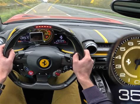 Ferrari Speedometer Fast