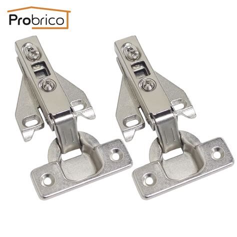 Probrico 4 Pair Face Frame Kitchen Cabinet Hinges Iron CHHS09GA