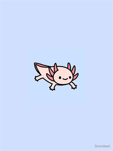 Cute Pink Minecraft Axolotl Axolotl Drawing Floating Pink Axolotl