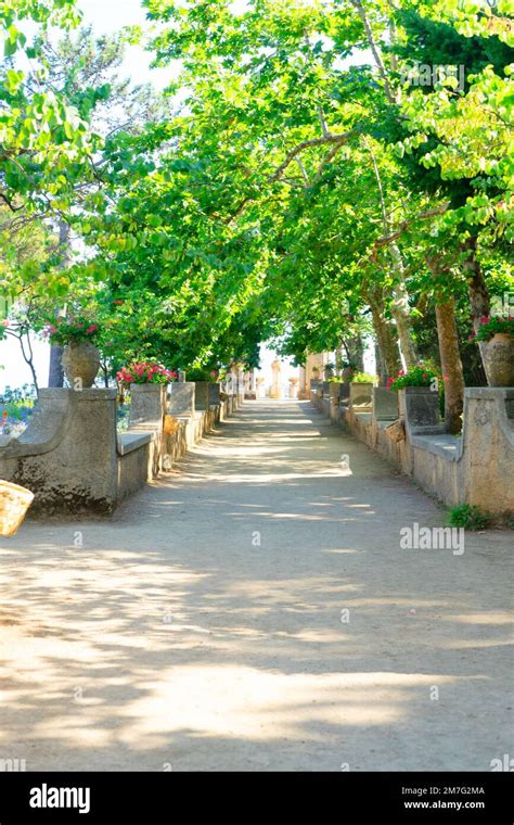 Ravello Village Amalfi Coast Of Italy Stock Photo Alamy