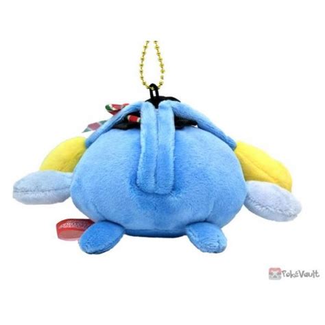 Pokemon Center 2021 Chinchou Christmas In The Sea Mascot Plush Keychain