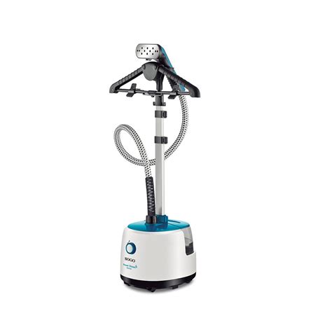Ferro A Vapor É Bom - Ferro a vapor vertical com varas telescópicas 1800 W cor azul e branca Sogo