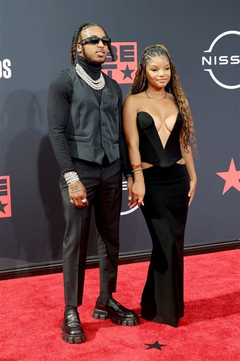 Halle Bailey And Ddg Make Their Red Carpet Debut Bet Awards