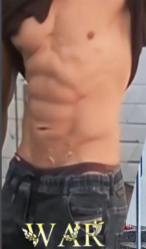 Shirtless Bollywood Men Hrithik Roshan S Bikini Briefs On The Sets Of War