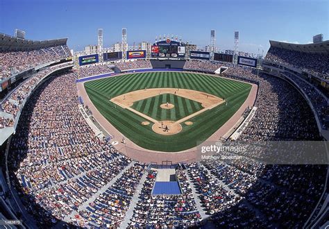 A General View Of Comiskey Park During The Game Between The Chicago