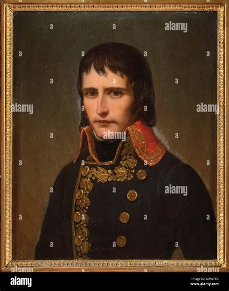 Portrait Of General Bonaparte 1769 1821 1800s Stock Photo Alamy