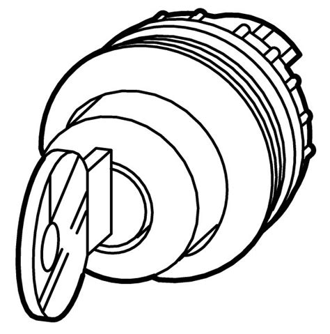 Купить M22-WRS, Eaton 216887 - Переключатель с ключом 2х-позиционный ...